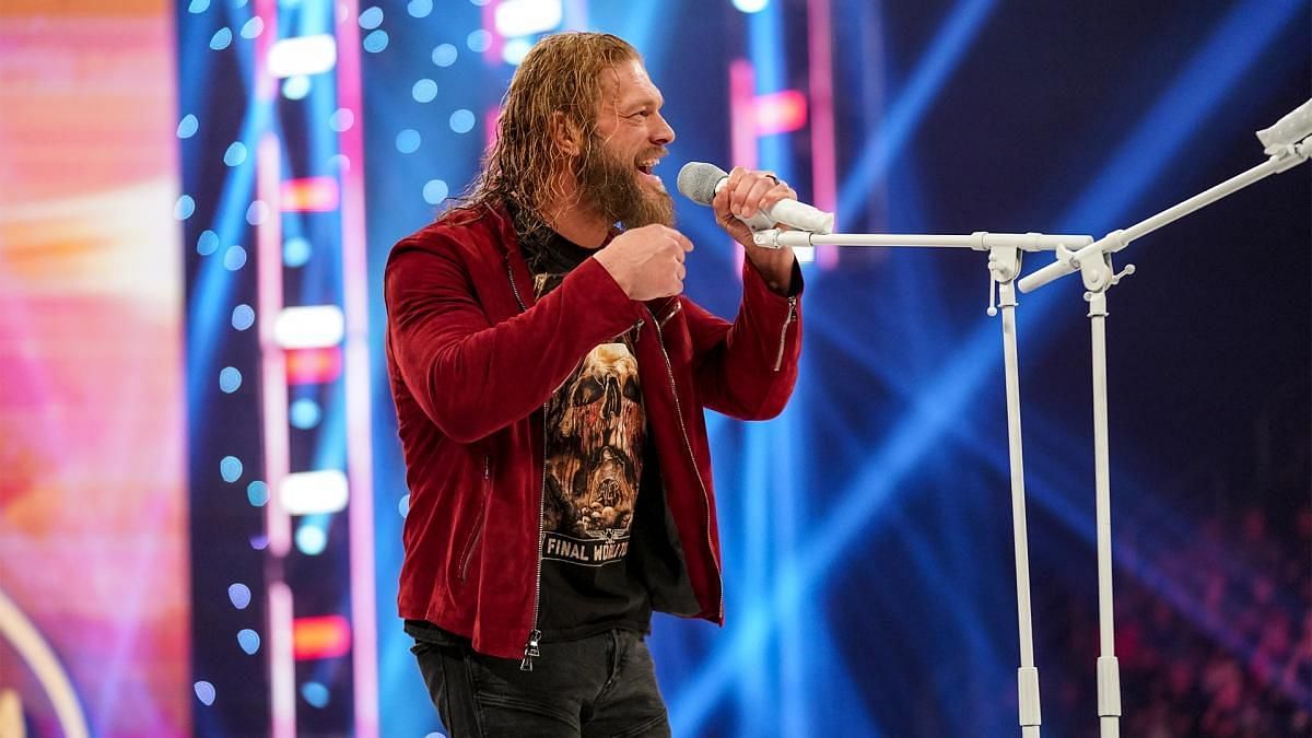 Edge is currently feuding with The Miz