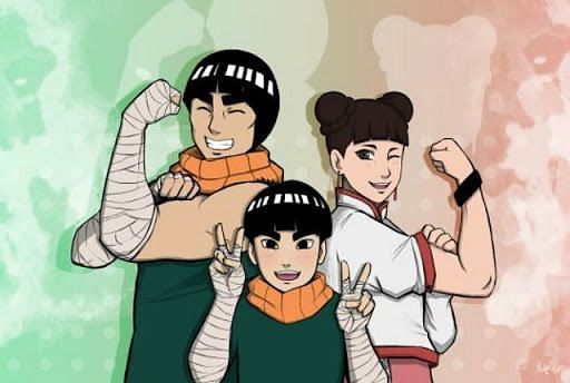 Who does Rock Lee marry in Boruto?