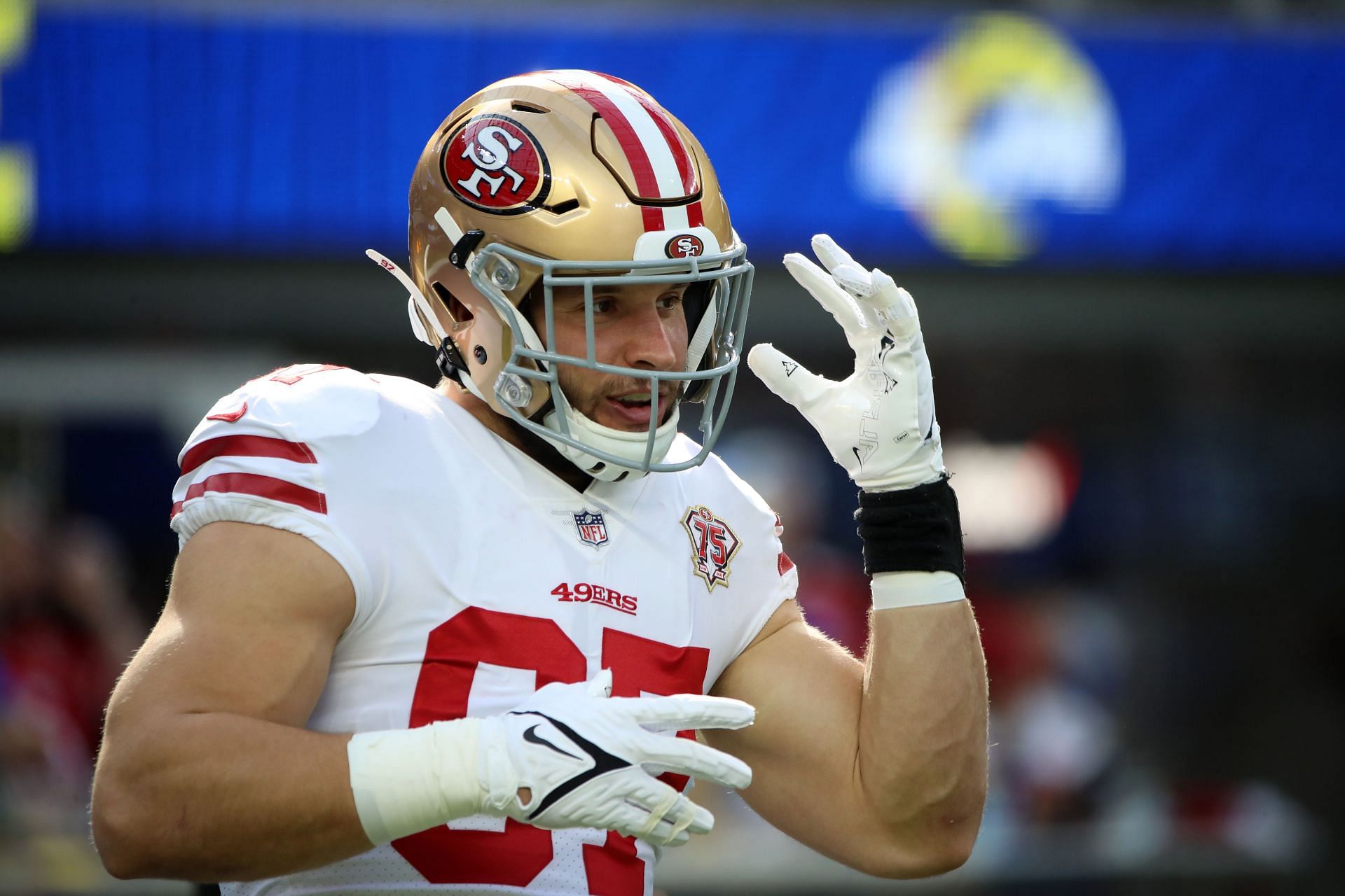 Player Prowl: 49ers DE Nick Bosa would give Panthers needed punch