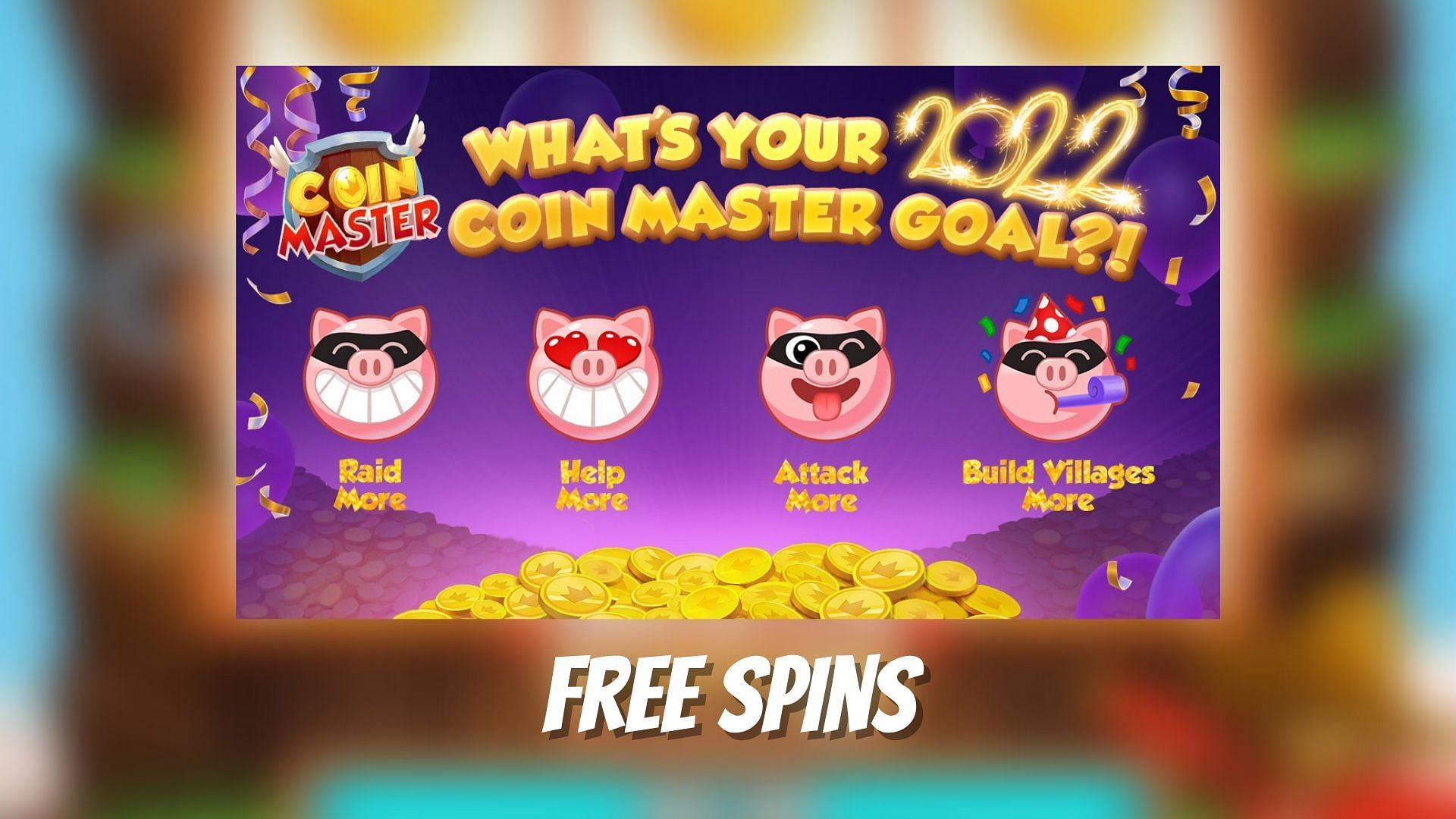 Coin Master developers frequently release reward links that grant free spins (Image via Sportskeeda)