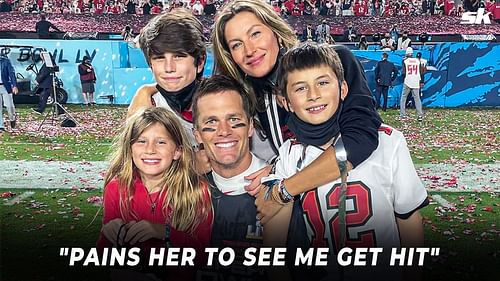 Tom Brady, Giselle Bundchen and their children