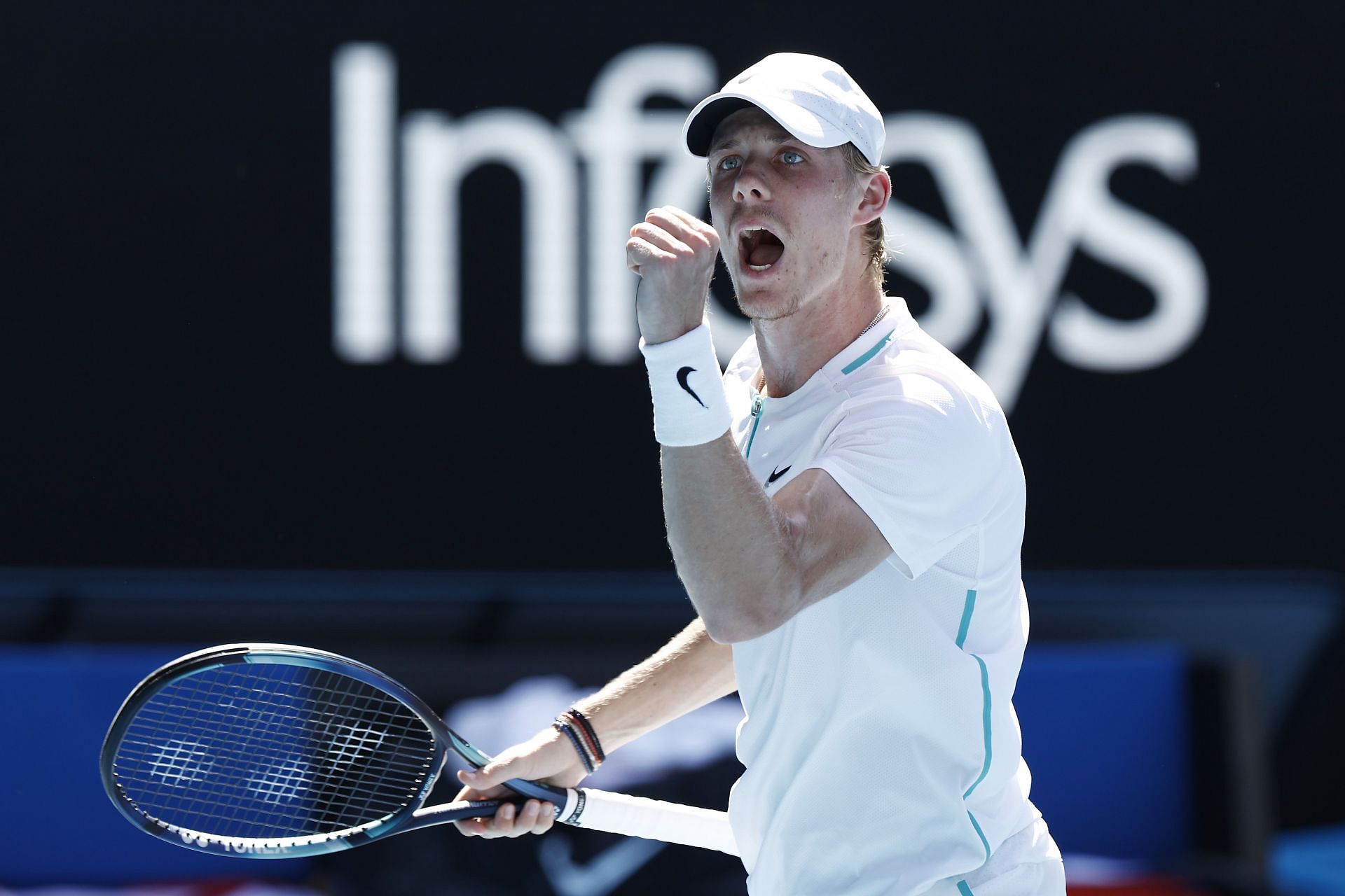 Denis Shapovalov at the 2022 Australian Open