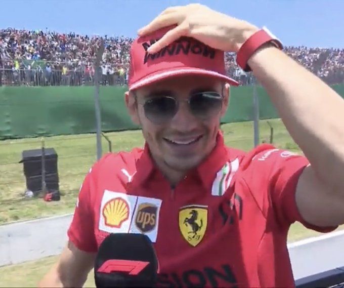 Watch When Charles Leclerc finally clarified how to pronounce his name