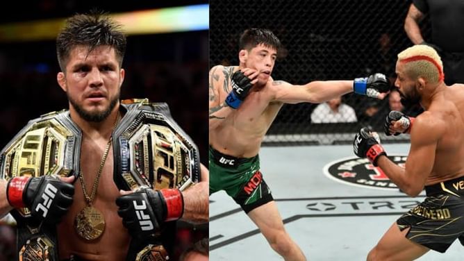 Henry Cejudo reacts to Deiveson Figueiredo saying he will bring him Brandon Moreno's head