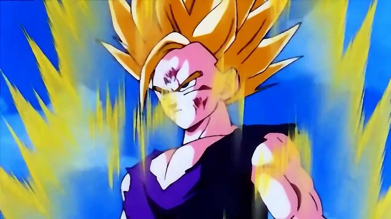 Super Saiyan 2 Teen Gohan as seen in the Dragon Ball Z anime. (Image via Toei Animation)