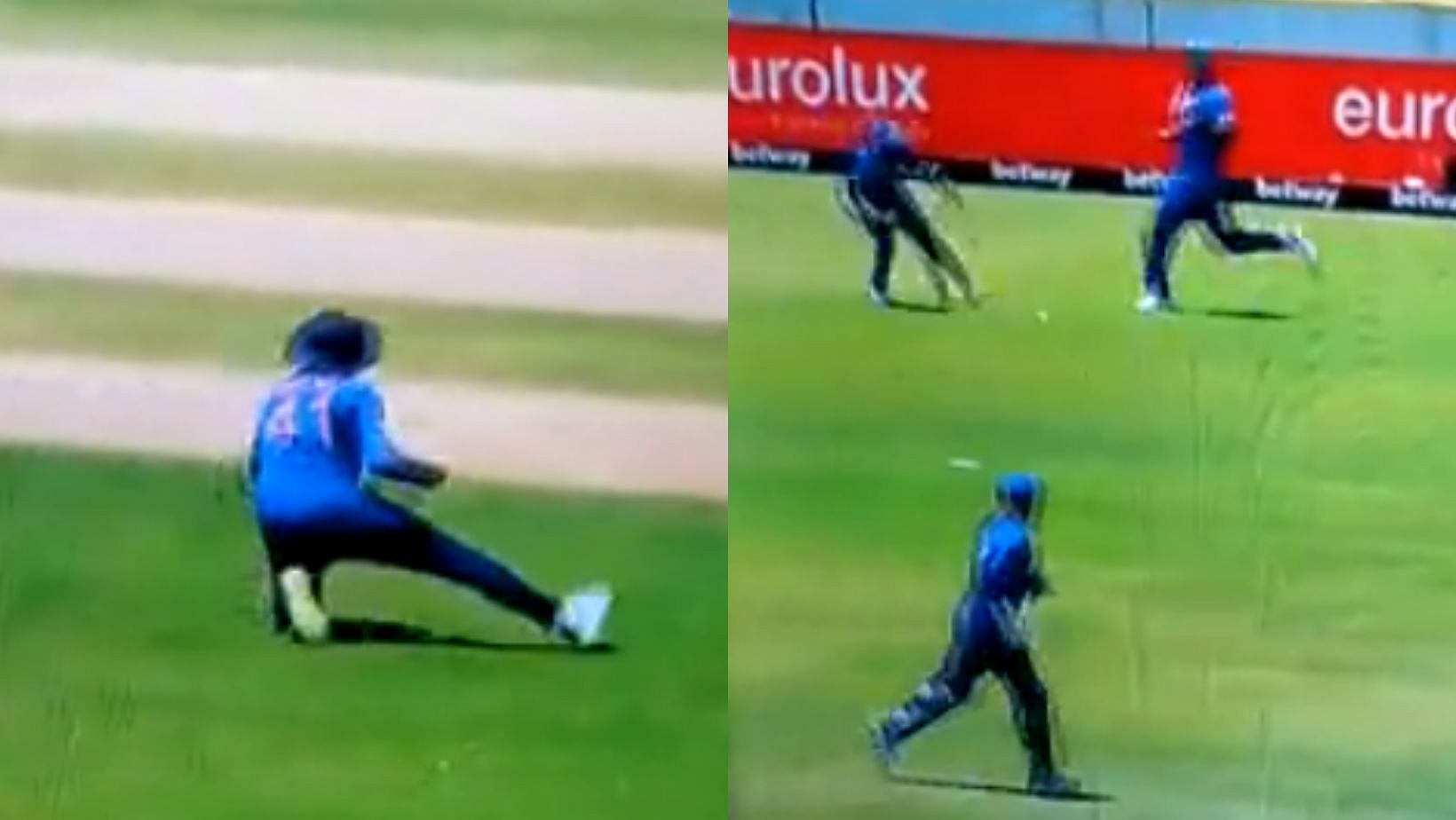 Snippets from India&#039;s poor fielding effort.