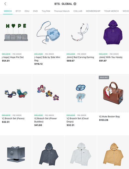 BTS merch including V's Mute Boston Bag sold out in a minute, resurfaces on  e-Bay at exorbitant rates - Pragativadi