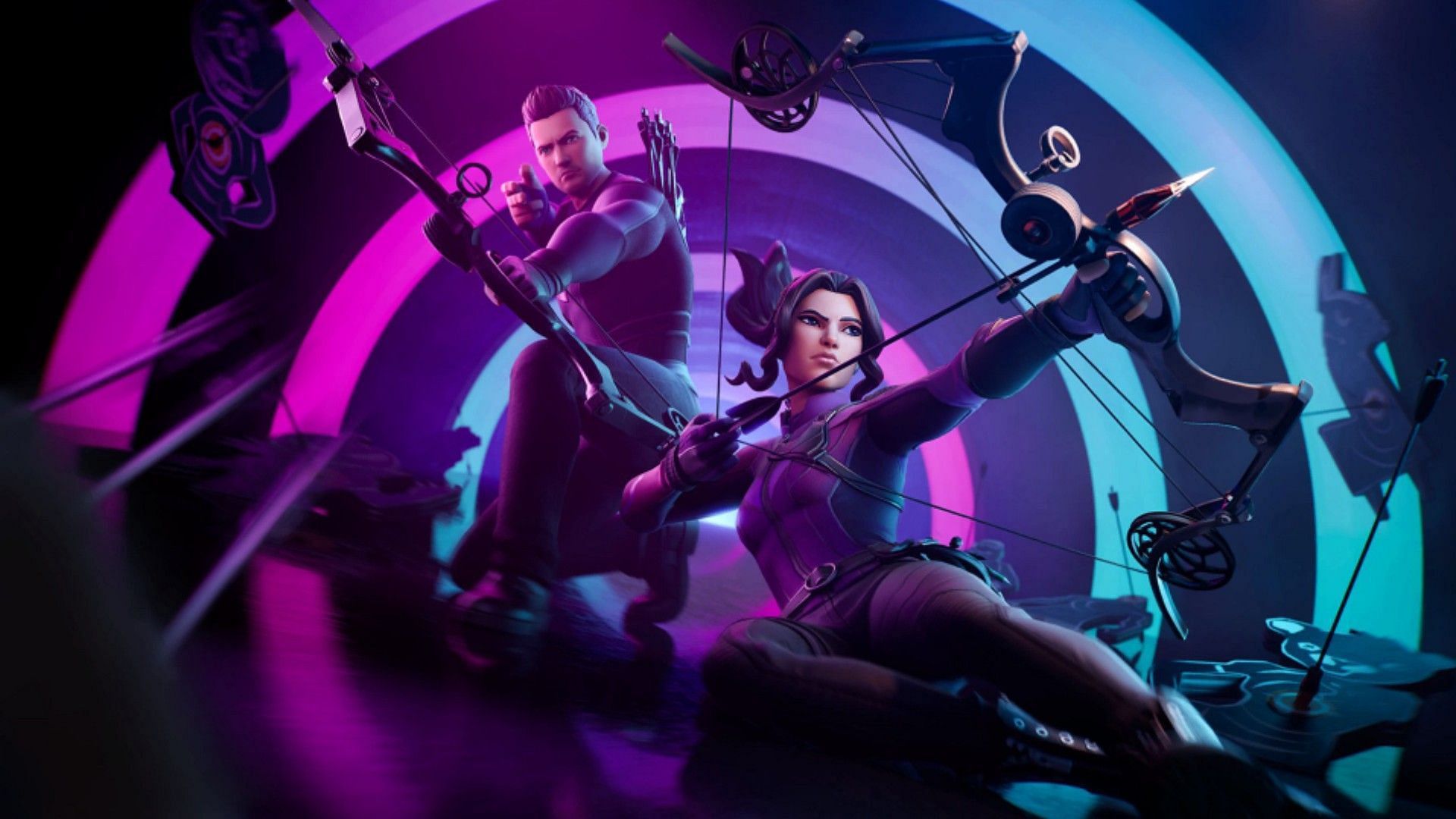 صورة ترويجية لـ Hawkeye و Kate Bishop (الصورة من Epic Games)