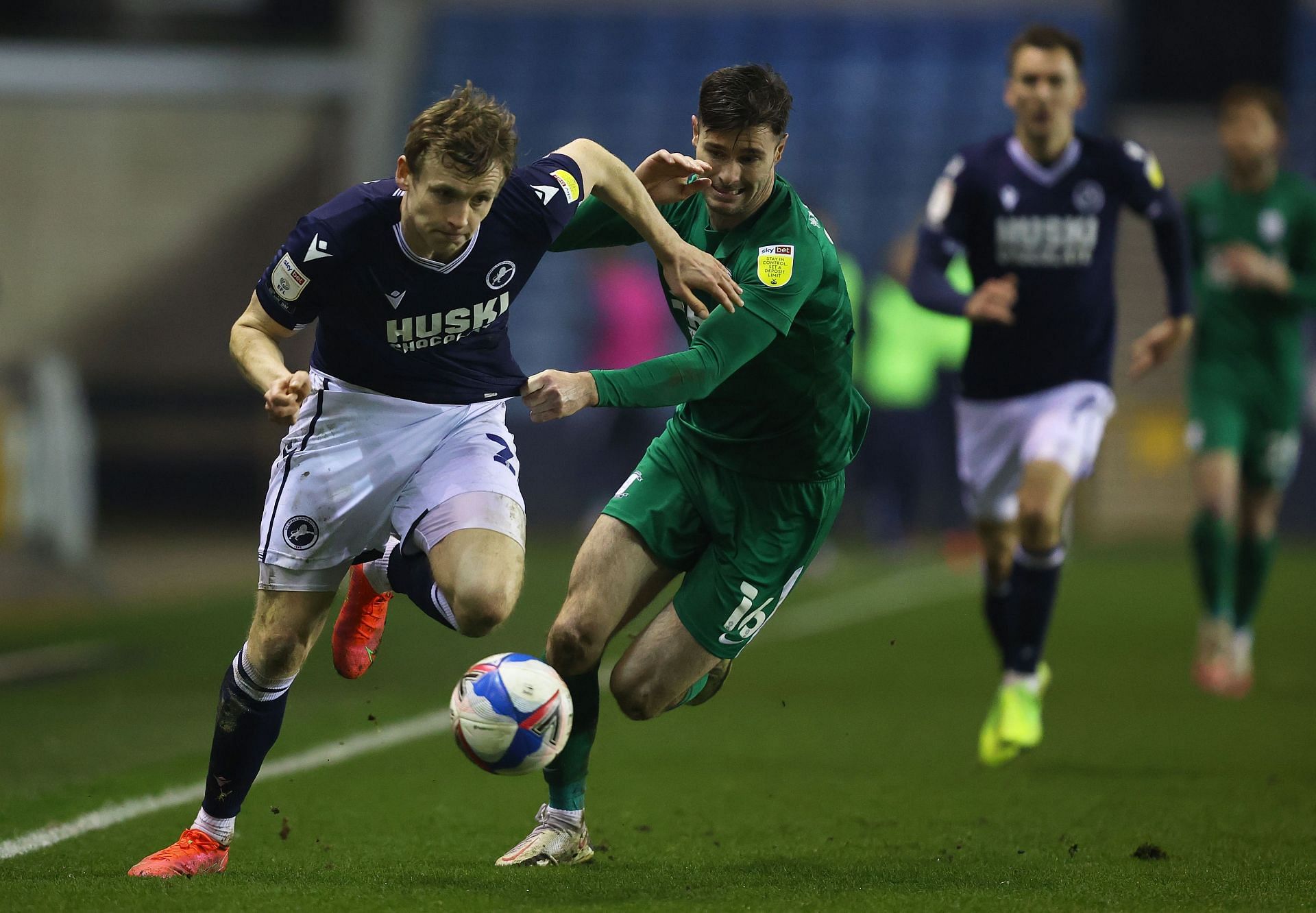Millwall play host to Preston North End on Tuesday