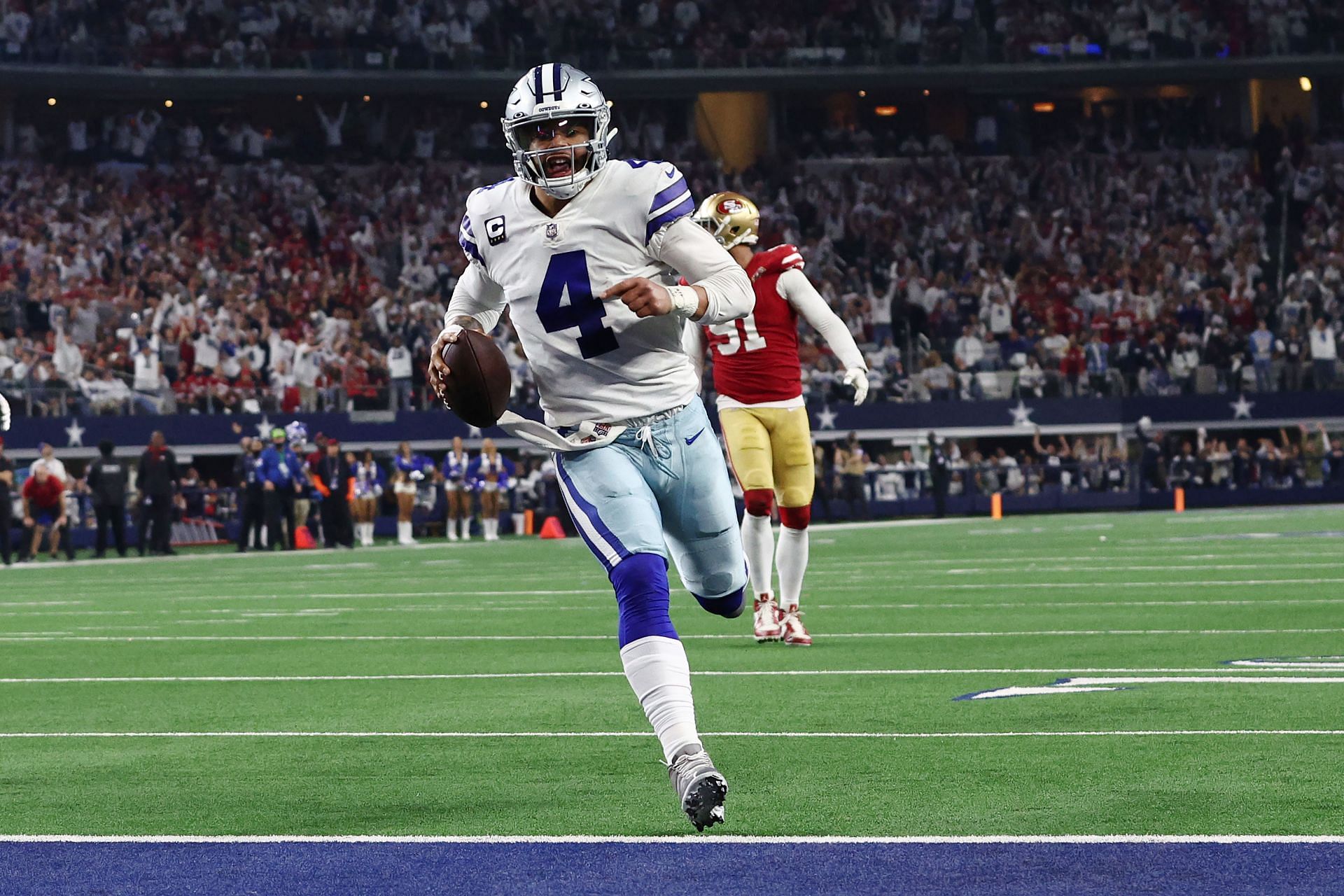 Dak Prescott: Dallas Cowboys star apologizes for praising fans who threw  trash at officials after playoff loss