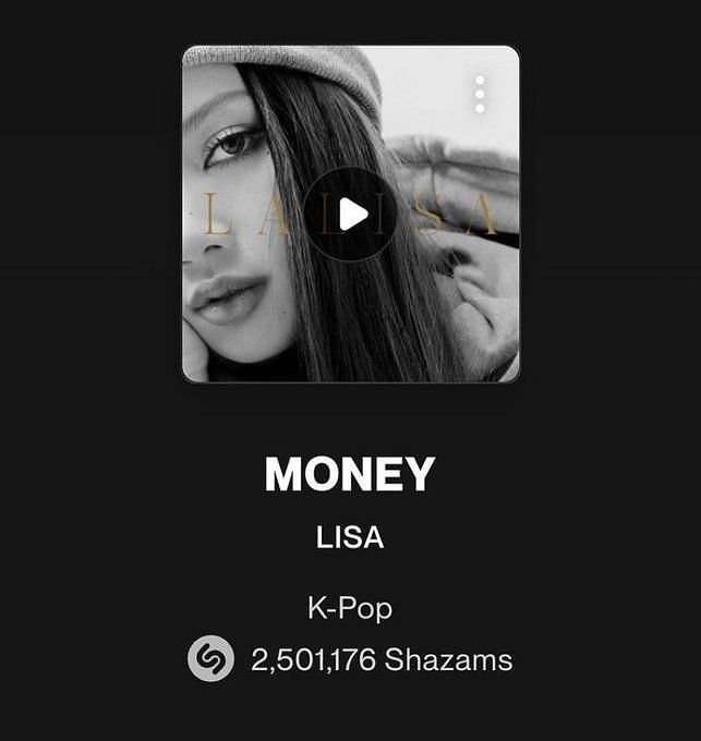 BLACKPINK's Lisa makes history as “MONEY” surpasses ONE BILLION Spotify  streams