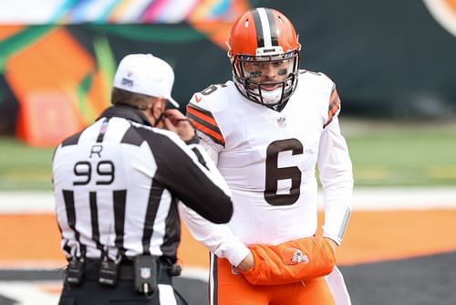 Cleveland Browns quarterback Baker Mayfield