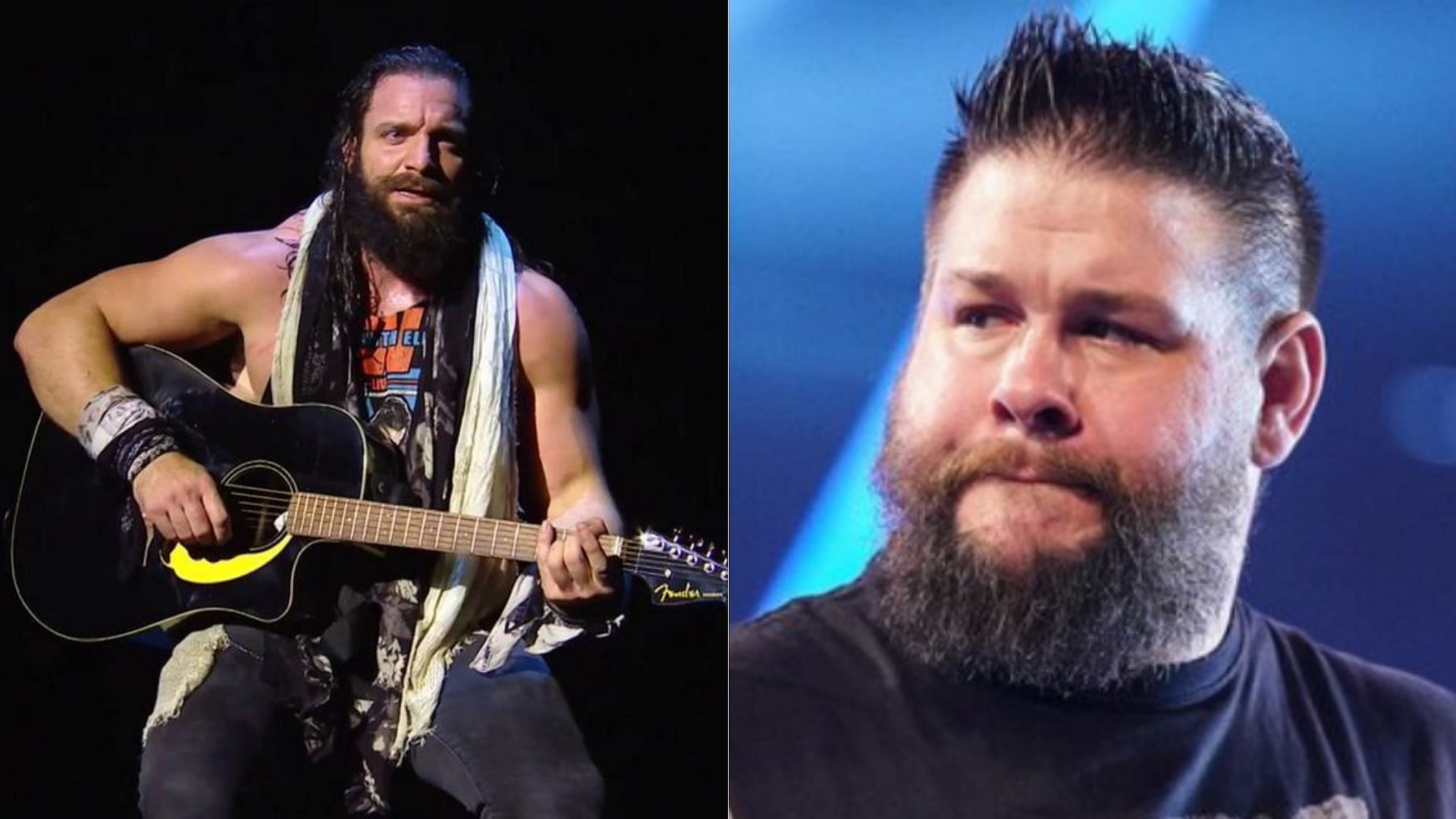 Elias (left); Kevin Owens (right)