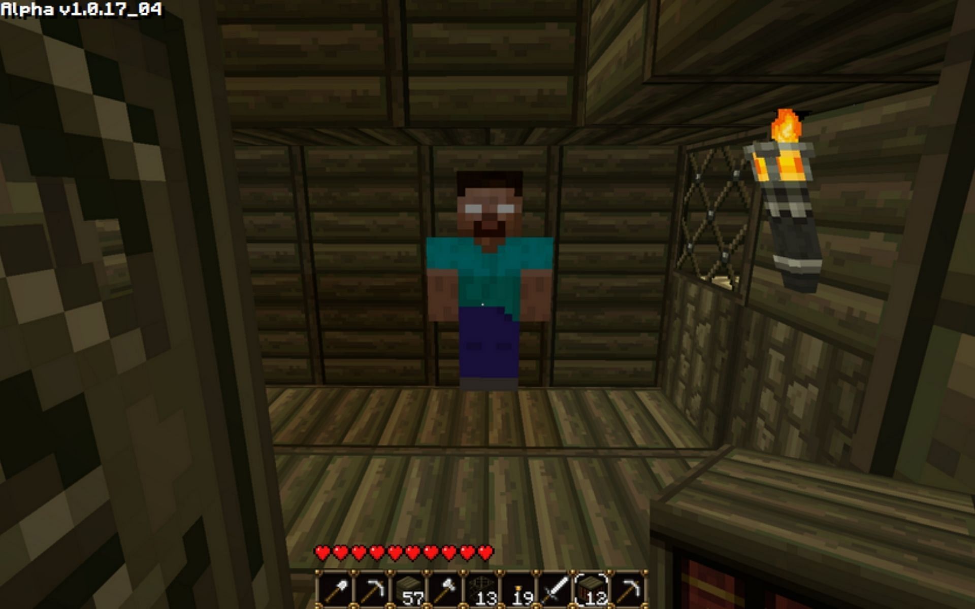 Herobrine a Minecraft urban legend (Image via Minecraft Wiki)