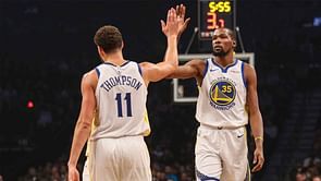 "Take your time, don't rush it" - Kevin Durant's advice to Klay Thompson