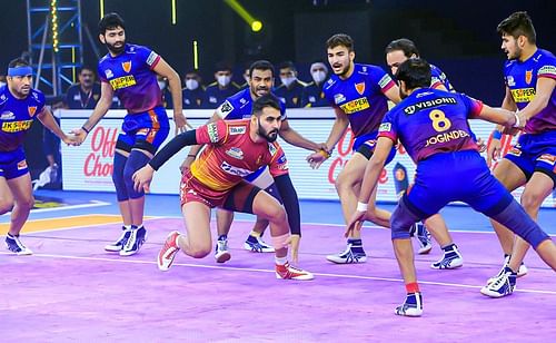 Rajnish will be the player to look out for in this Pro Kabaddi 2021 match (Image: Pro Kabaddi/Facebook)