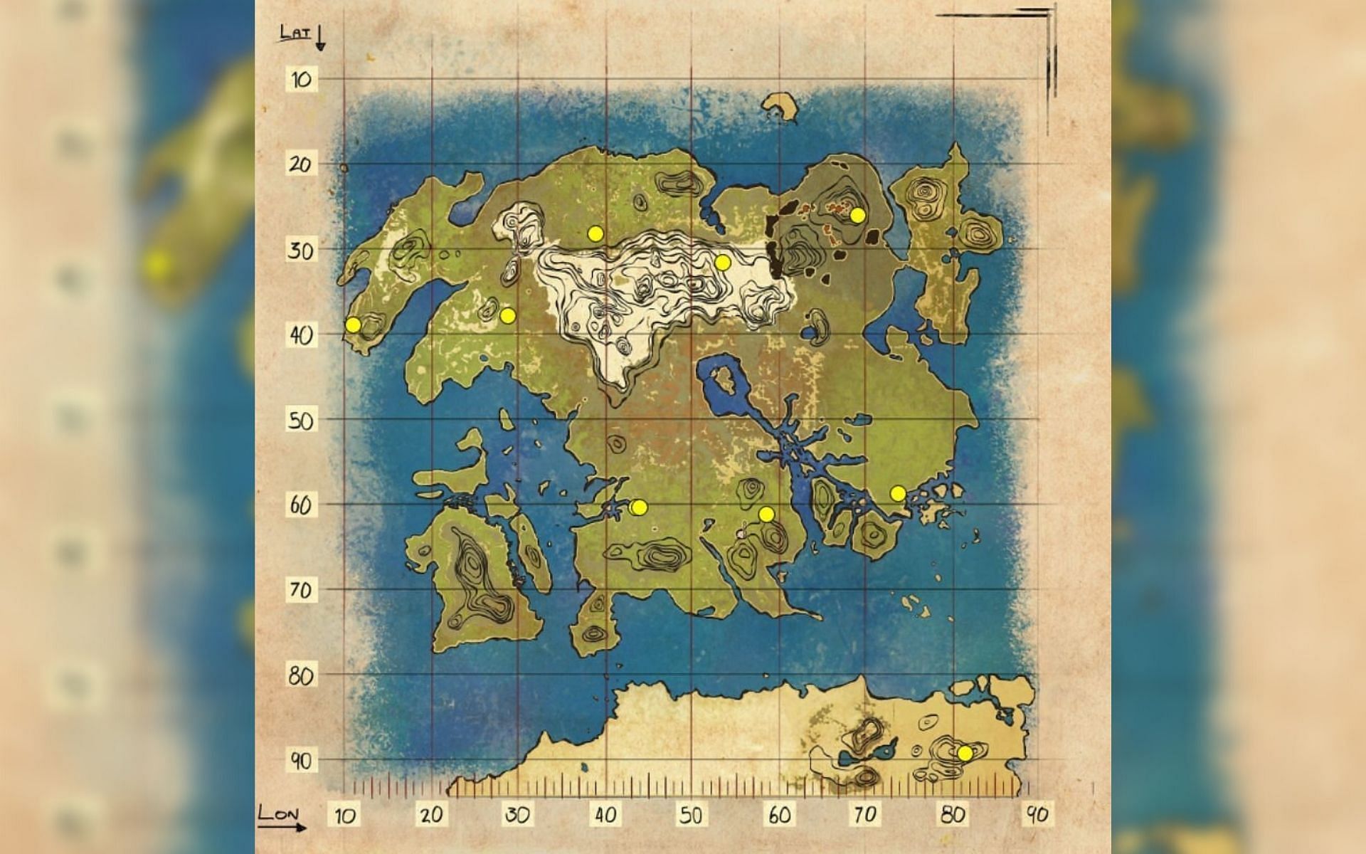 Lost Ark Exploration Maps