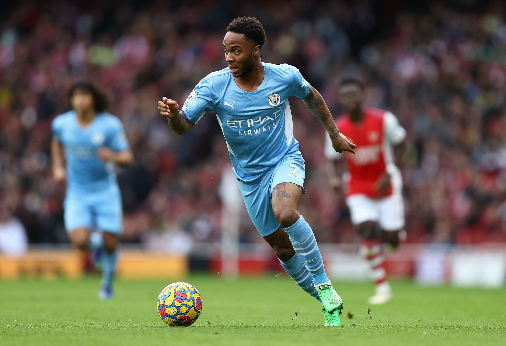 Raheem Sterling has reached double-digit figures in goals for the last five seasons