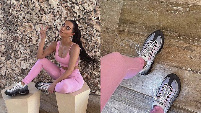 Lastig Soms meer en meer How much are Kim Kardashian's Nike Air Max 95? Price explored as searches  for sneakers reportedly shoot up 210%