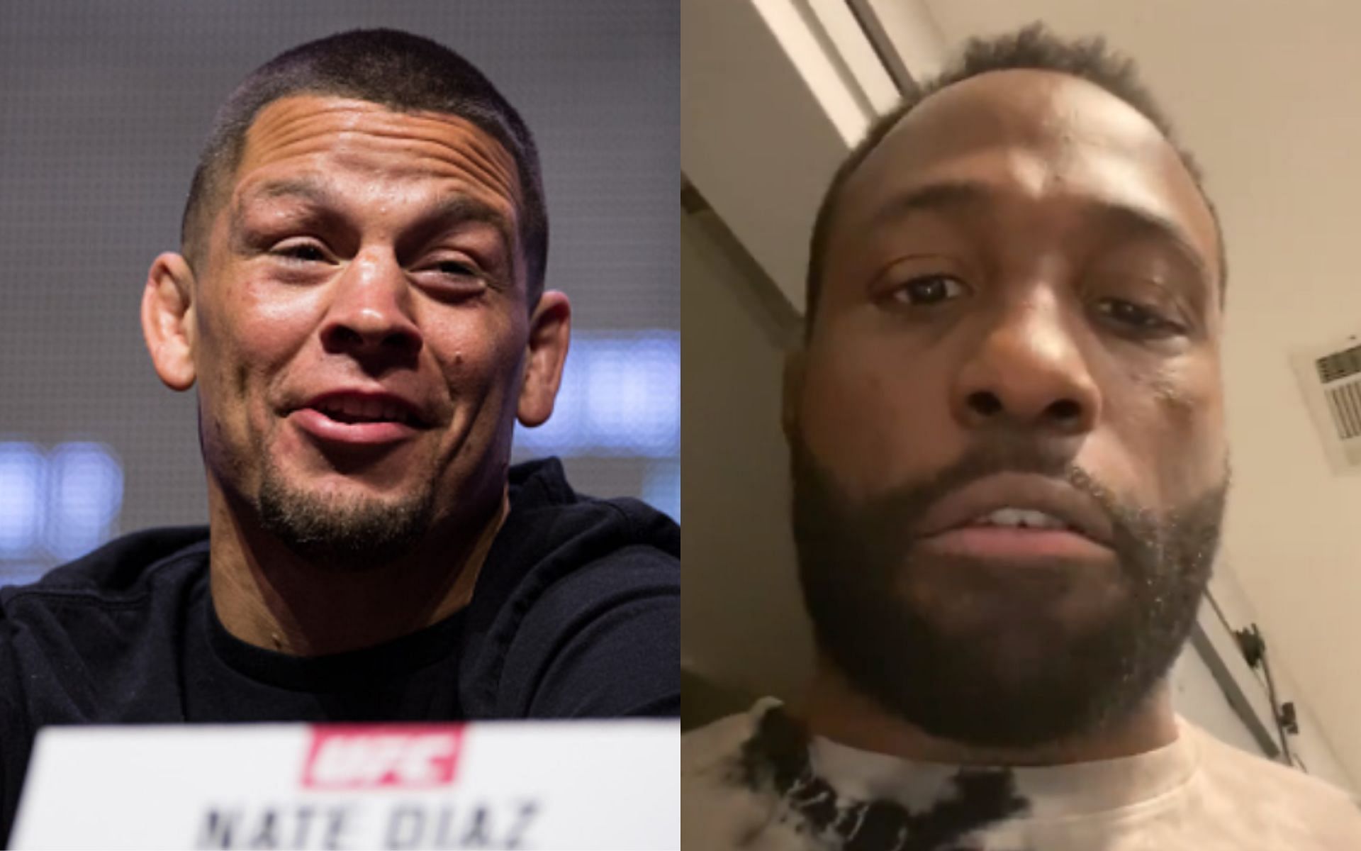 UFC News Nate Diaz uploads close up video of him throwing fake