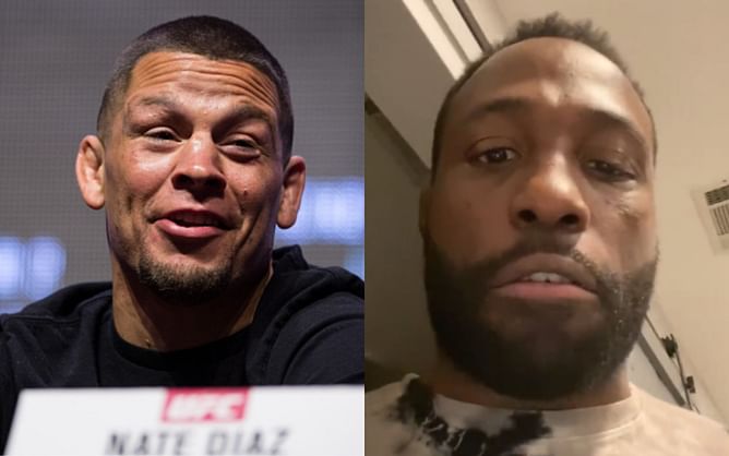 Watch: Nate Diaz uploads close up video of him throwing fake punch at MMA fighter