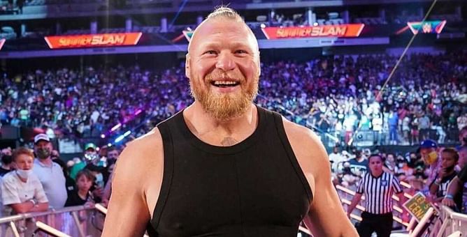 "As long as there is an after party, I don't care about who goes over" - When Brock Lesnar changed a WWE finish