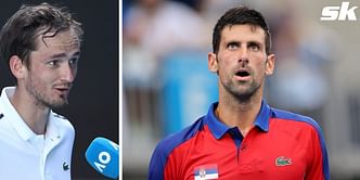 "If he had a fair exemption, he should be here" - Daniil Medvedev on Novak Djokovic