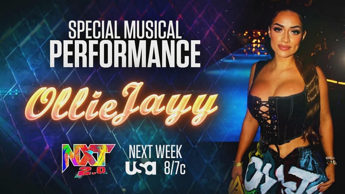 OllieJayy performed on the January 25, 2022 episode of NXT 2.0