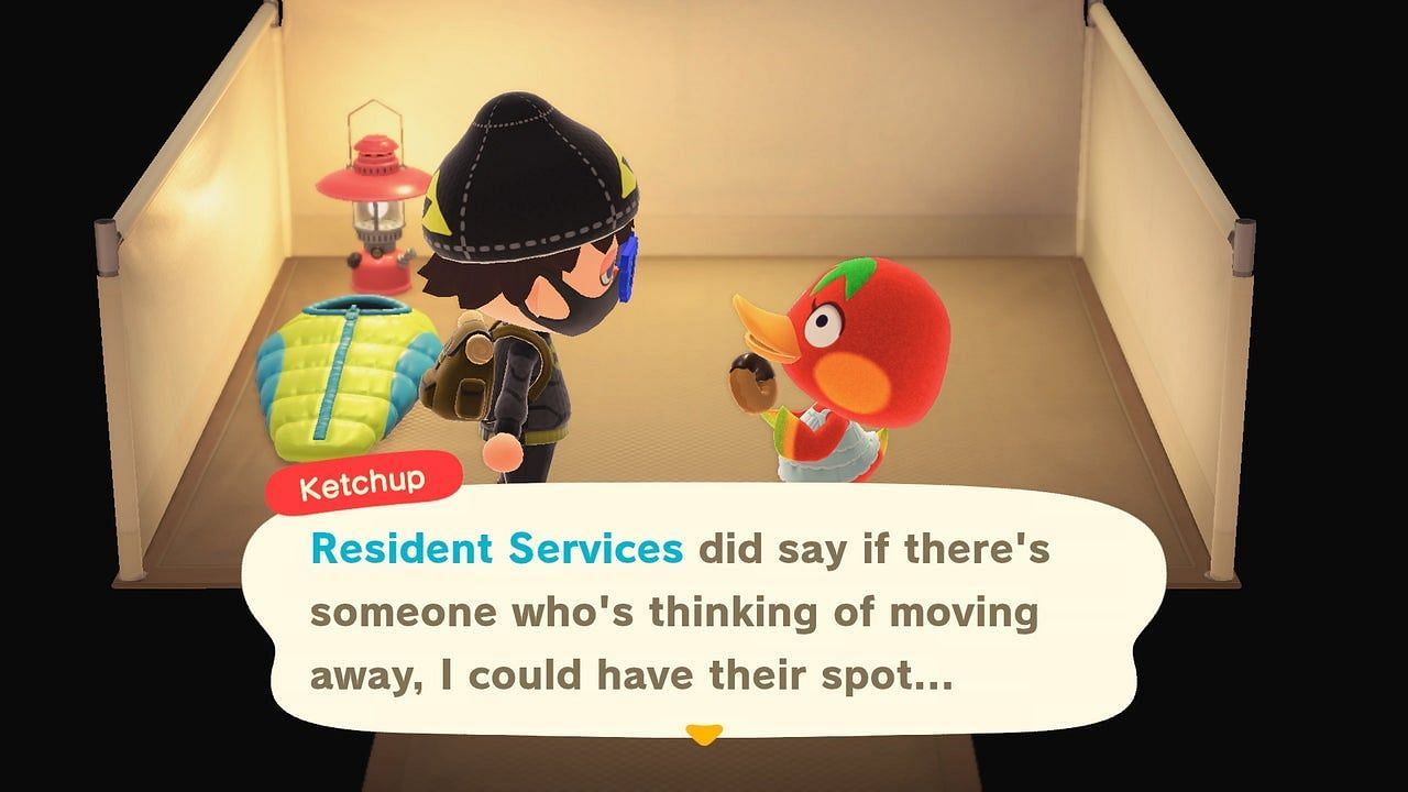 Villagers can find space for themselves by pushing others out (Image via Nintendo)