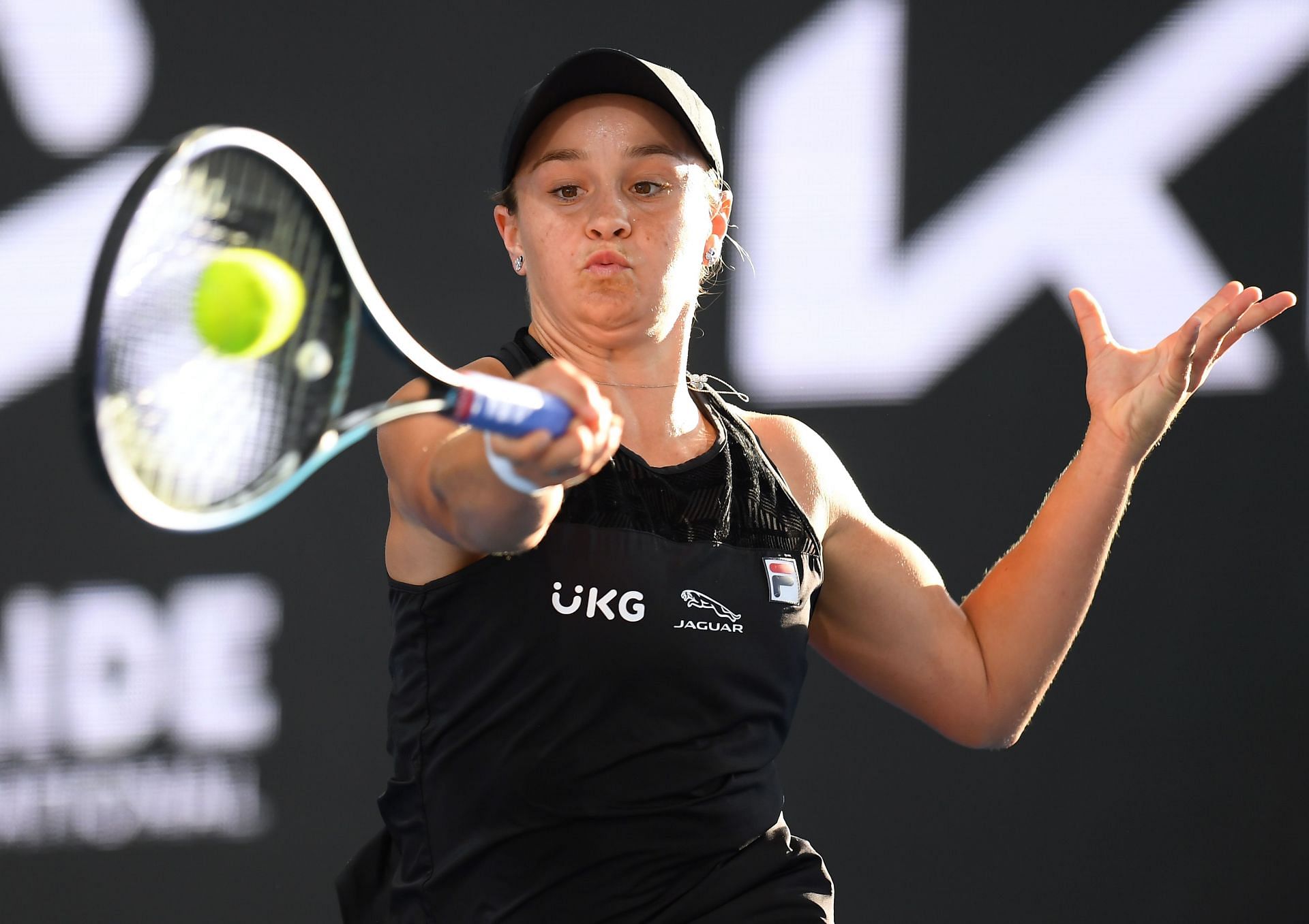 Ashleigh Barty at the Adelaide International 2021