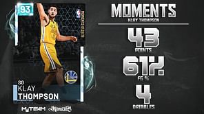 Watch: Klay Thompson scores 43 points with just 4 dribbles on this day 3 years ago
