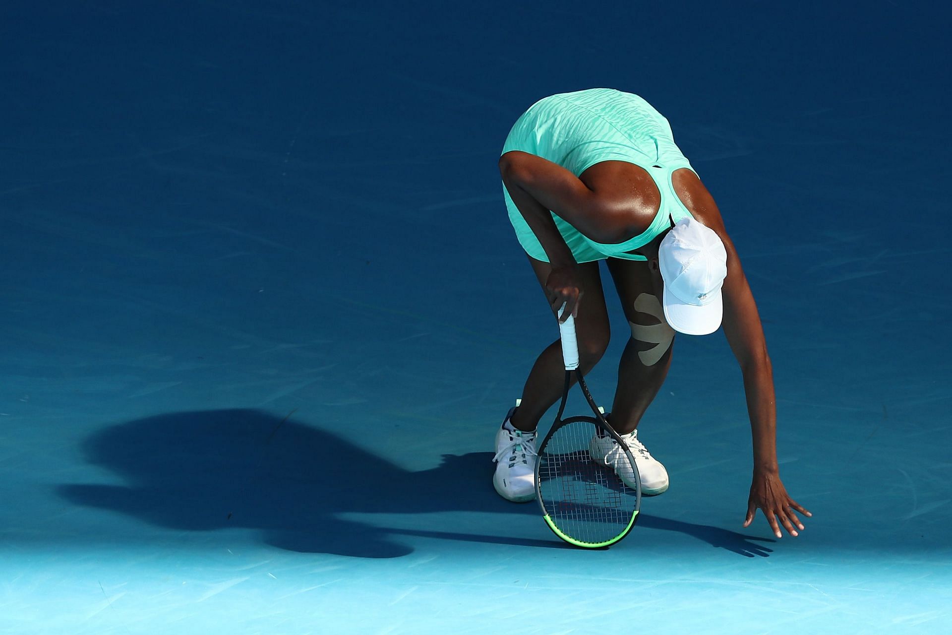 Williams suffered an injury duirng her second-round encounter at the 2021 Australian Open.