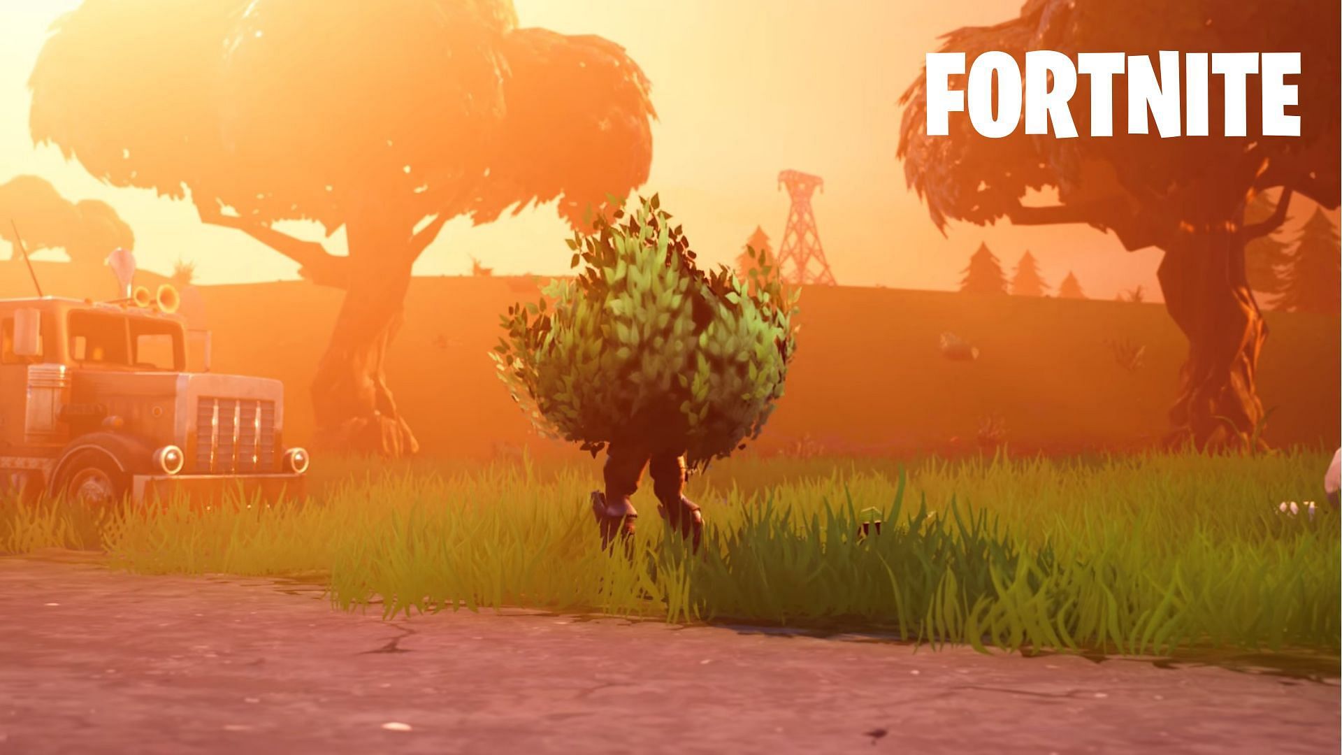 An overpowered strategy, bush camping has become an important game tactic for loopers (Image via Epic Games)