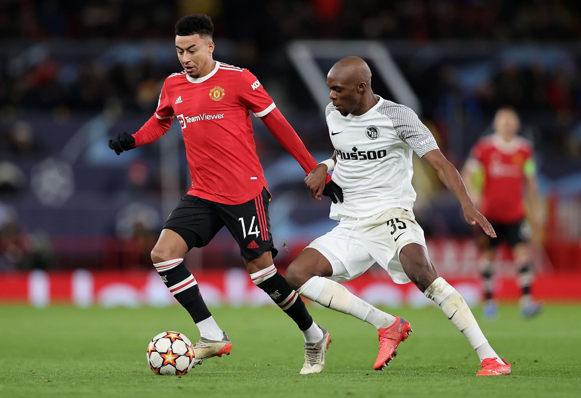 Lingard in action for Manchester United
