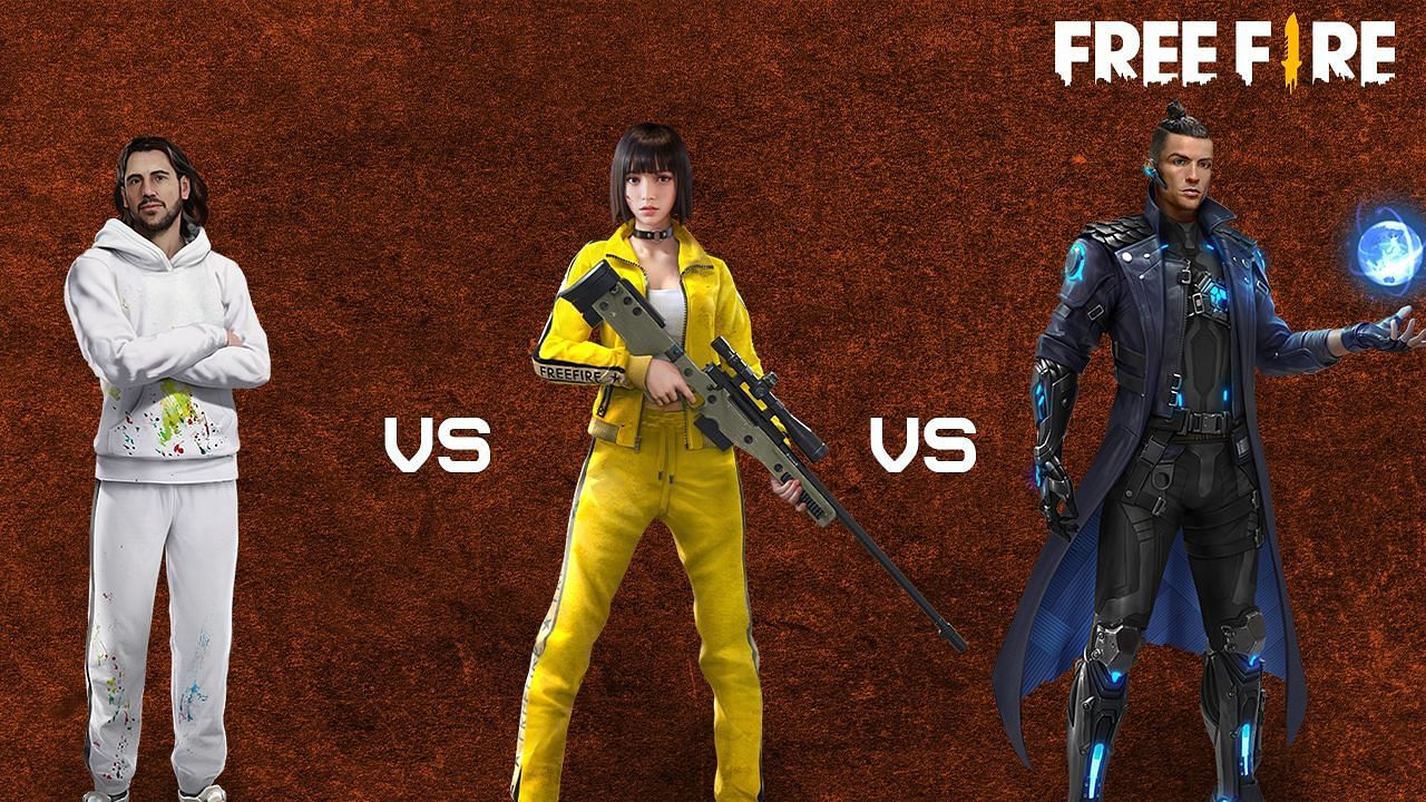 Which Free Fire character is better for rank push in 2022?