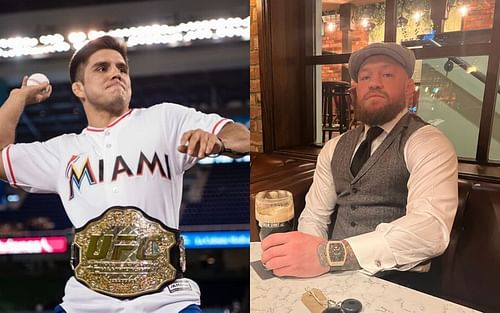 Henry Cejudo (left), Conor McGregor (right) [Images courtesy: @henry_cejudo @thenotoriousmma on Instagram]