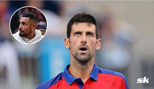 Nick Kyrgios shared his views on Novak Djokovic's medical exemption row