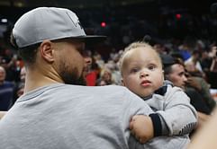 Watch: Steph Curry's son Canon Curry shows his appreciation for Golden State Warriors' cheerleaders, tells them "Good job dancing"