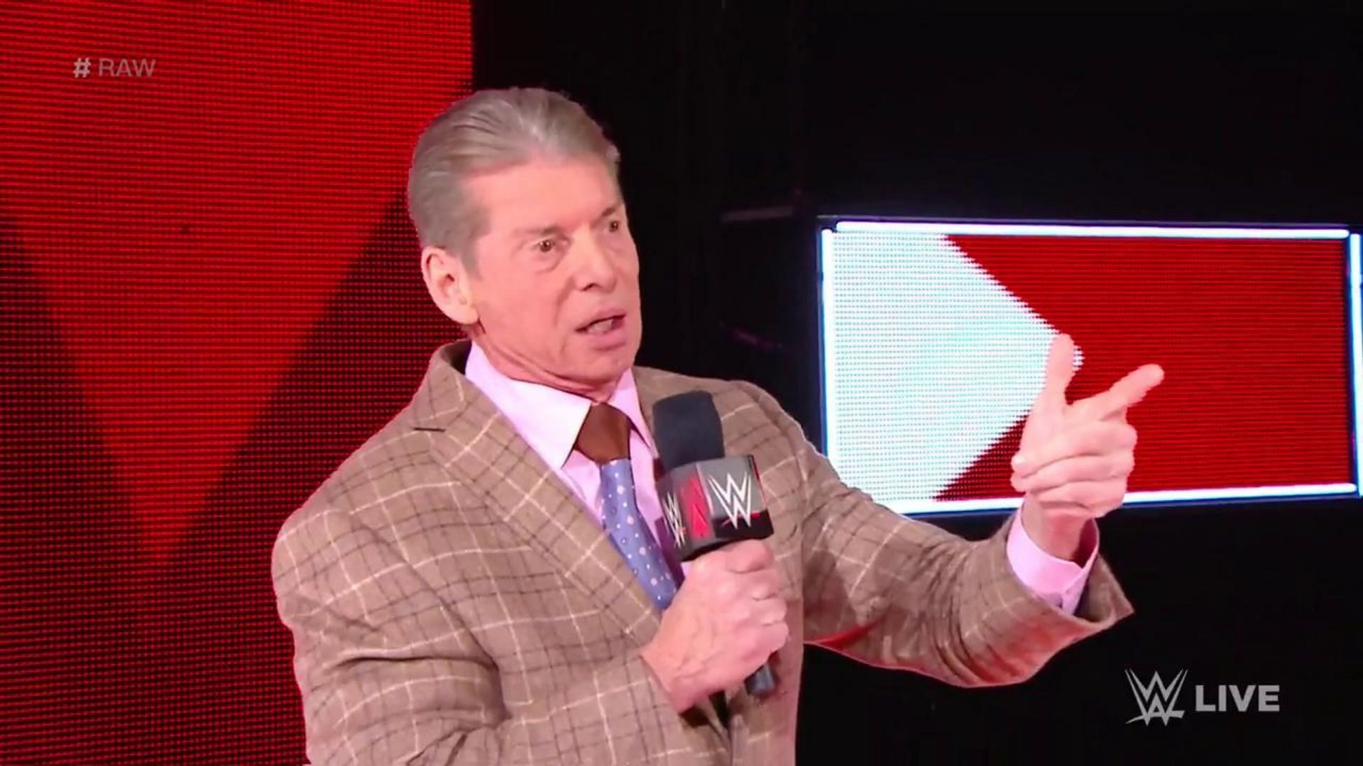 WWE Chairman and CEO Vince McMahon