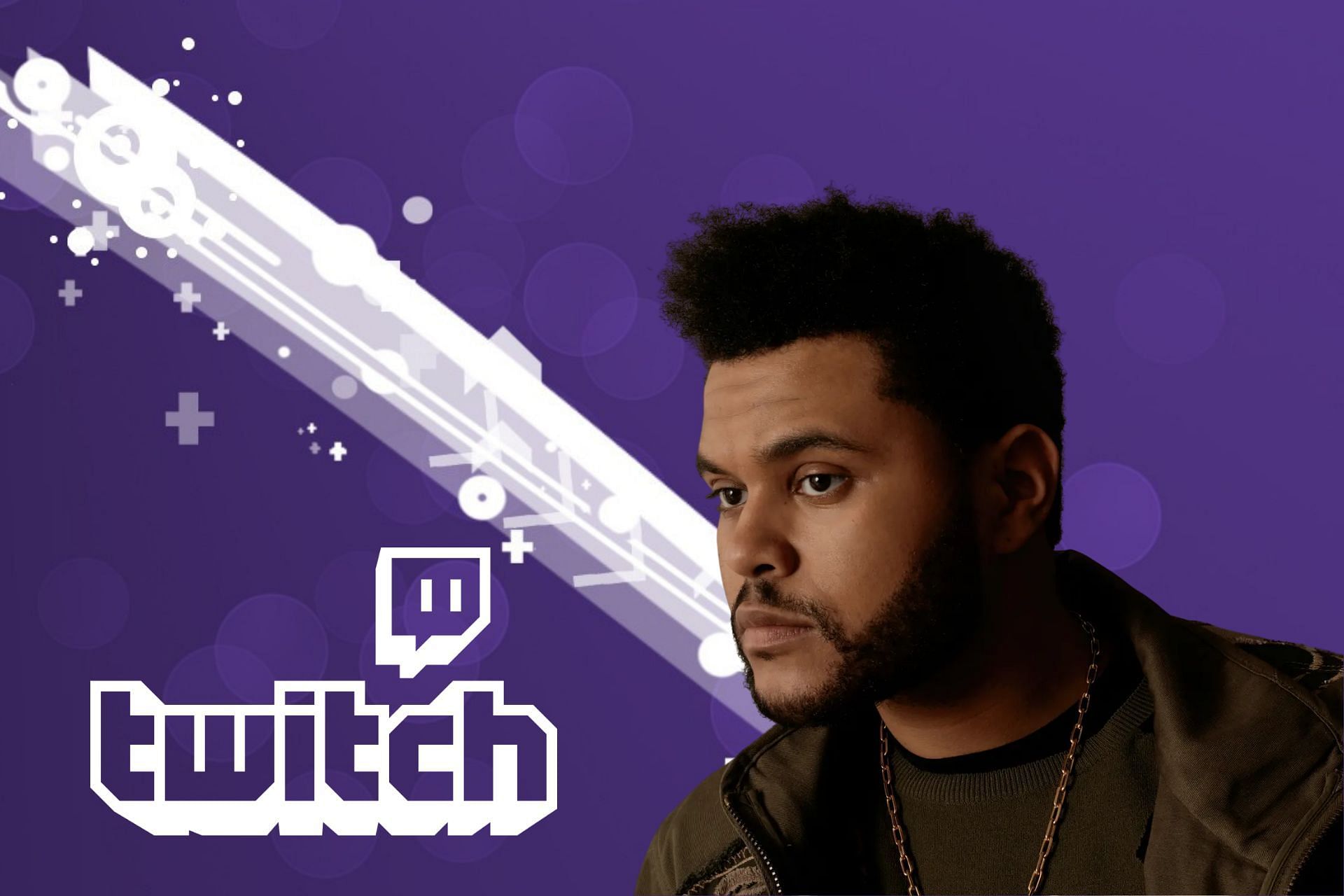 How did fans react to The Weeknd&#039;s Twitch watch party announcement? (Image via Sportskeeda)