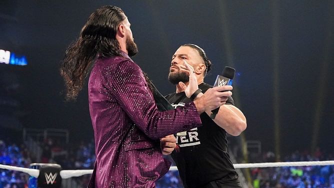 Roman Reigns sends a message to Seth Rollins ahead of their match at WWE Royal Rumble