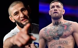 Khamzat Chimaev posts marvelously edited picture of himself and Conor McGregor