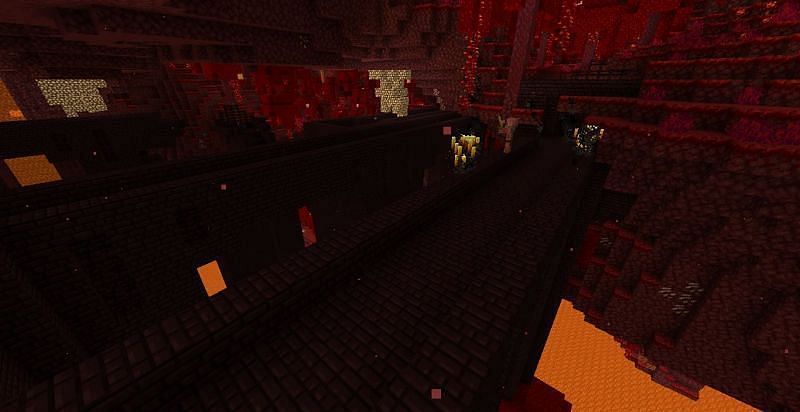 Blazes only spawn from spawners found in fortresses (Image via Minecraft)