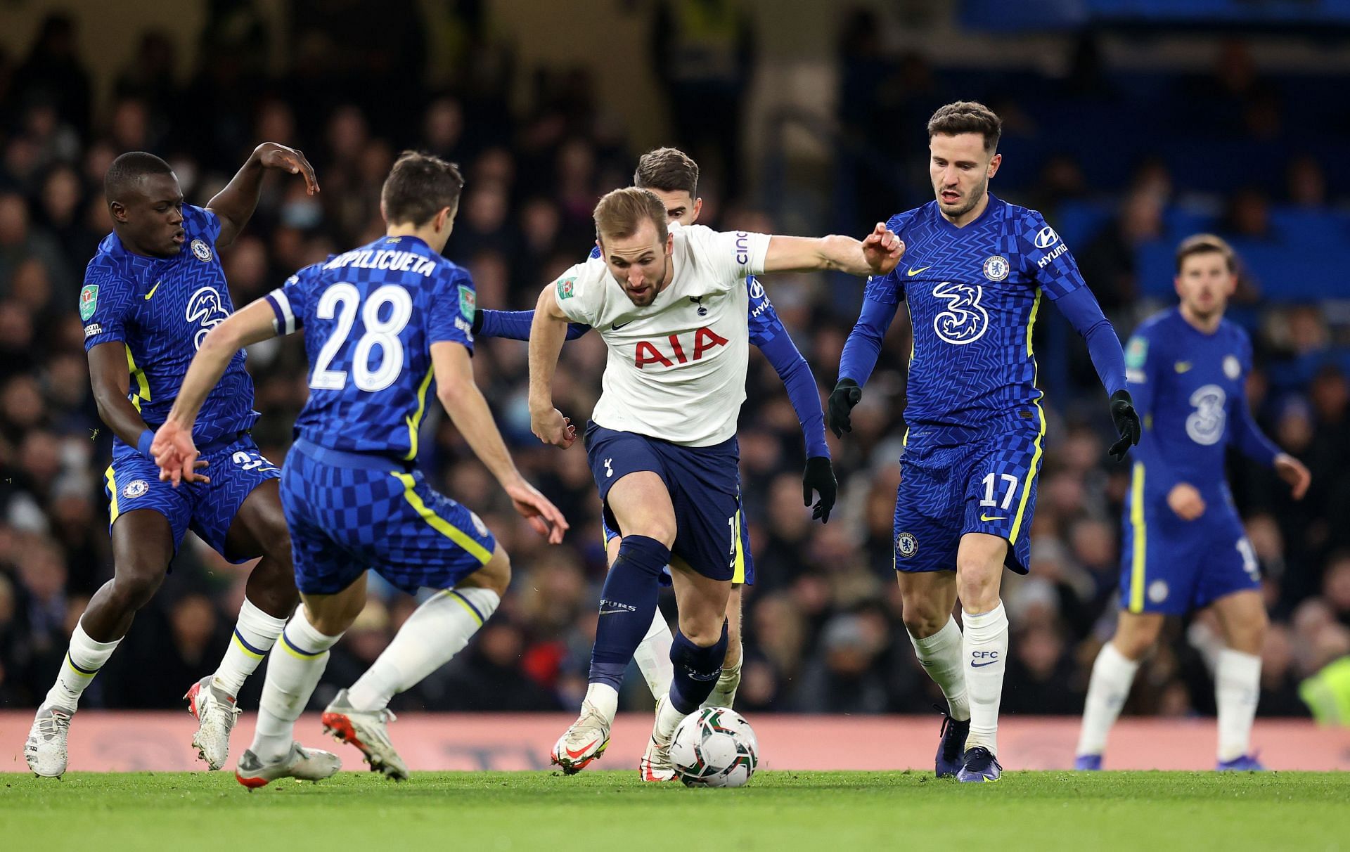 Chelsea v Tottenham Hotspur - Carabao Cup Semi Final First Leg