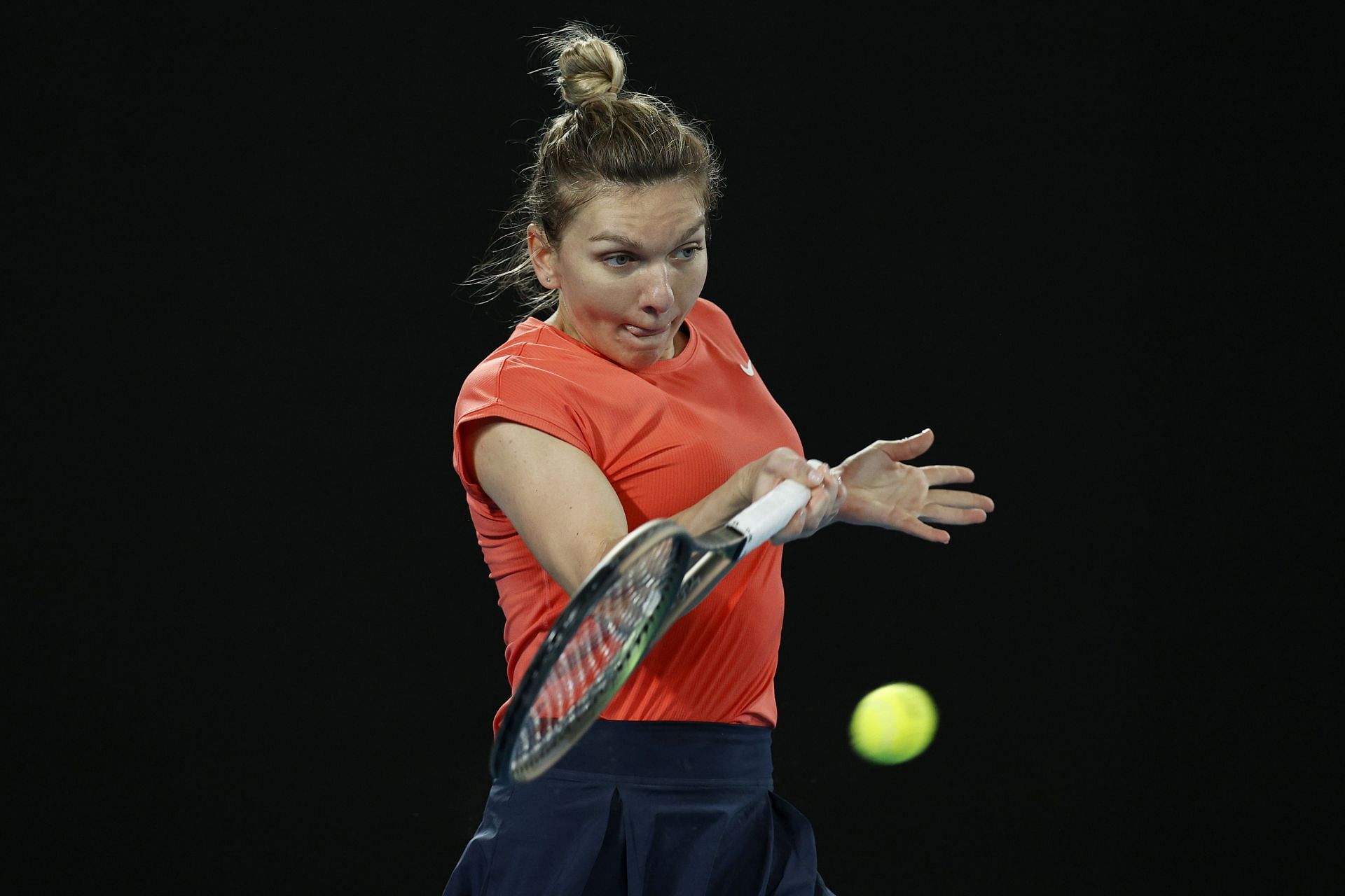 Halep will take on Veronika Kudermetova in the final