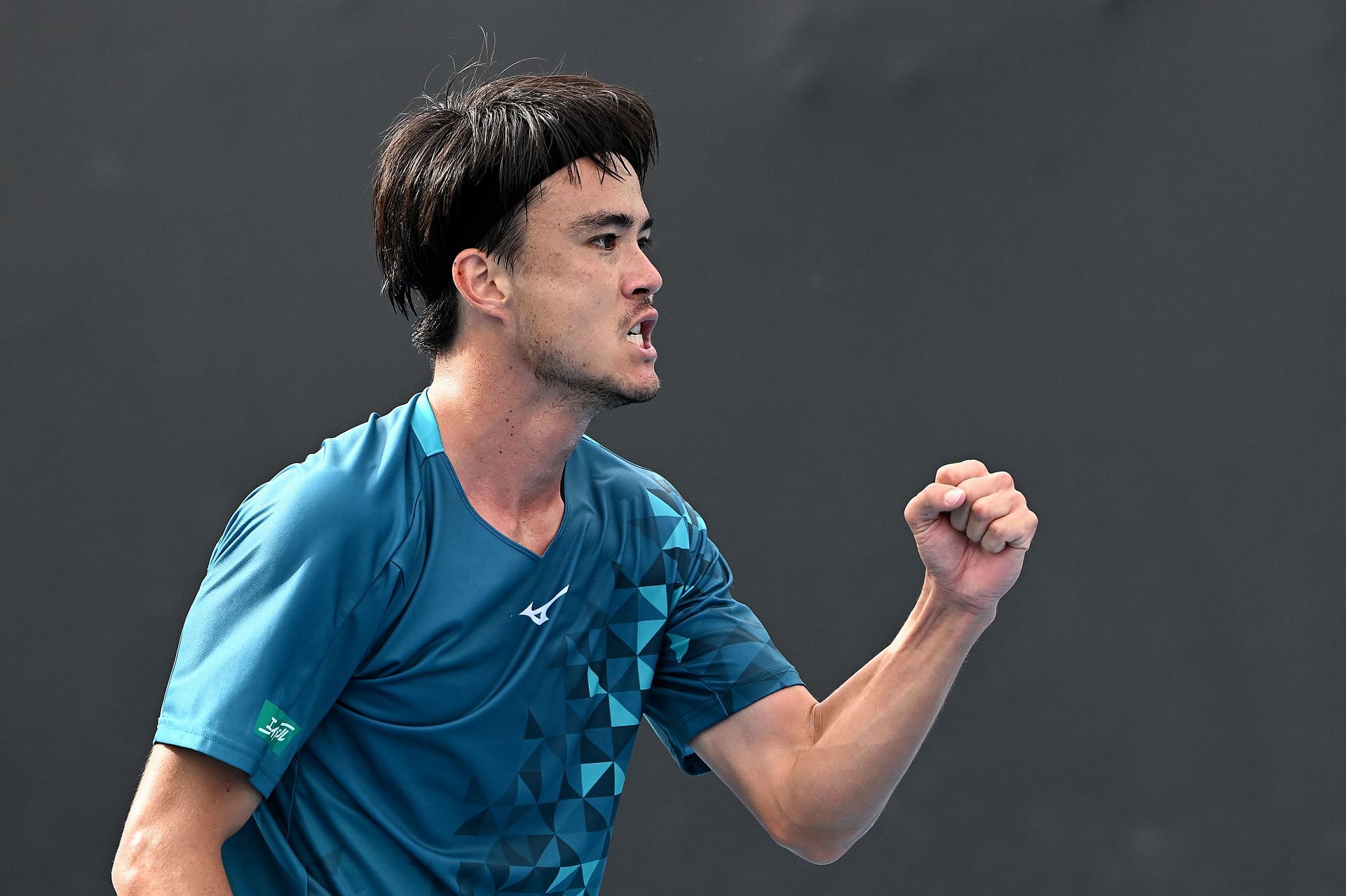 Taro Daniel at the Australian Open 2022