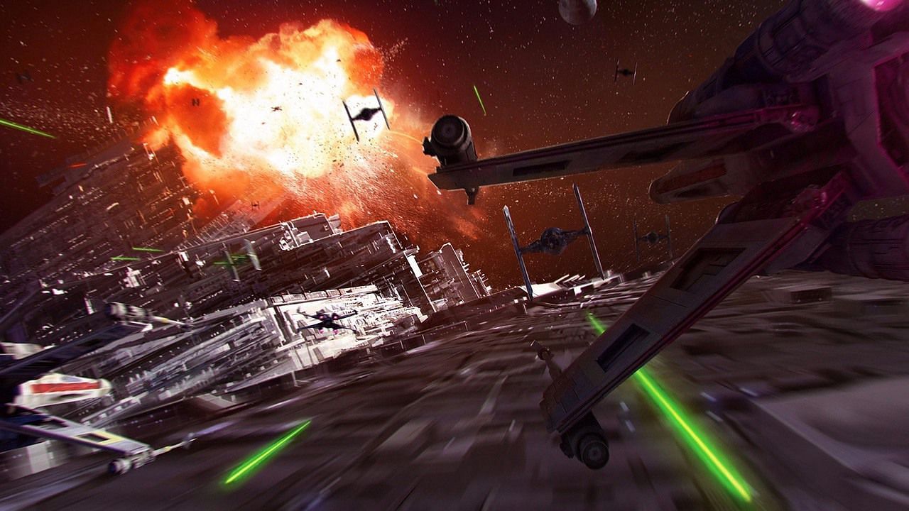 Star Wars Battlefront X-wing VR Mission (Image via EA)