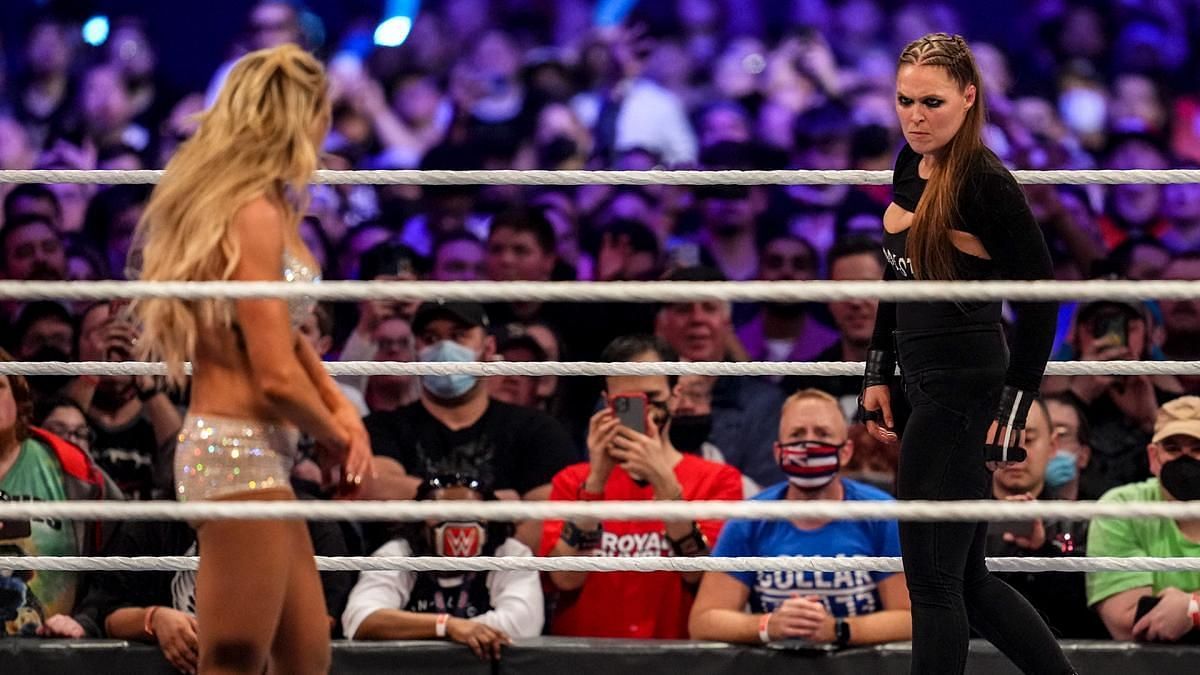 Ronda Rousey gets a message from Becky Lynch after Royal Rumble