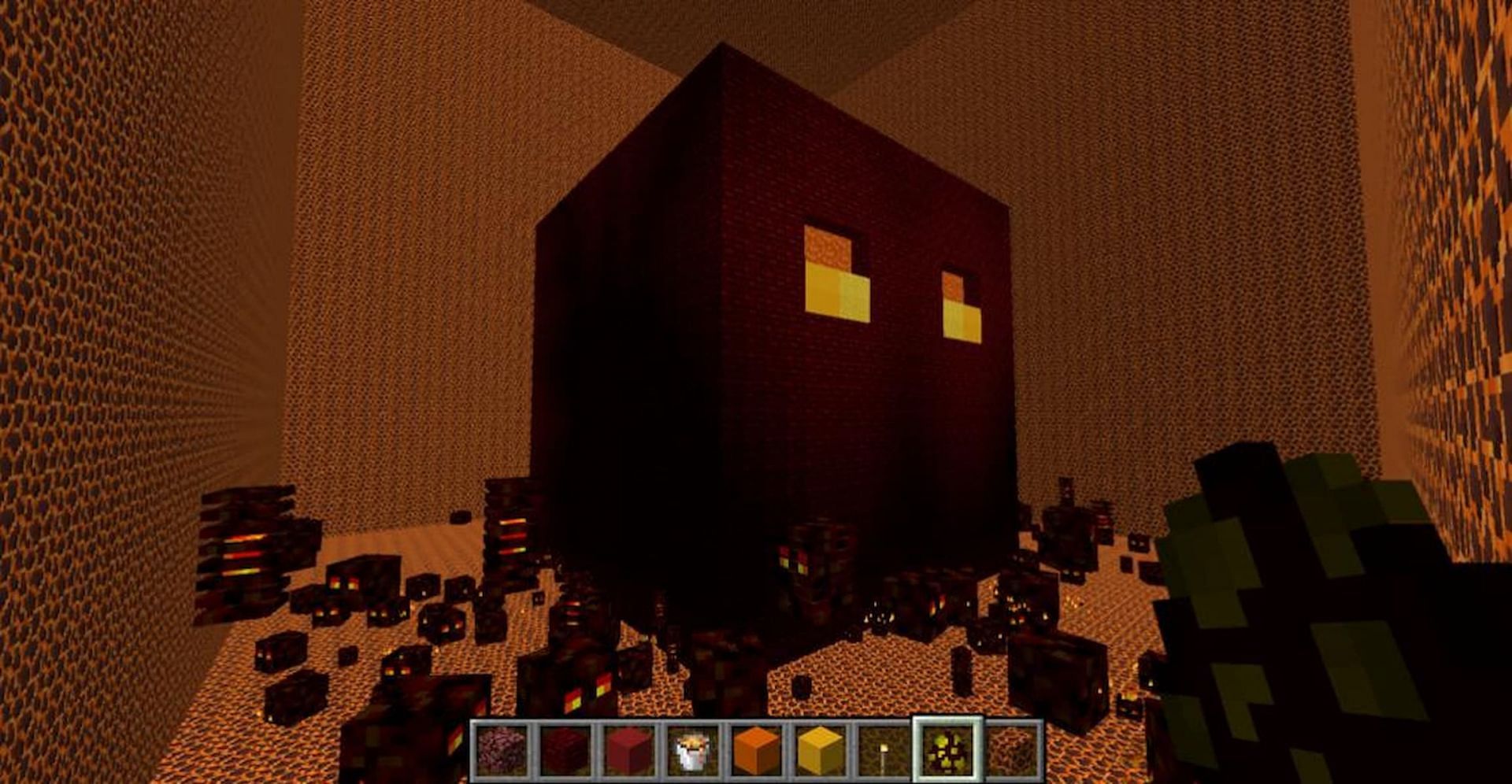 Magma cube (Image via Minecraft)