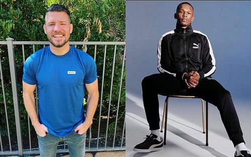 Michael Bisping (left) and Israel Adesanya (right) [Image Courtesy: @mikebisping and @stylebender on Instagram]